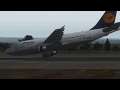 Lufthansa A310 Belly Crash Landing Mallorca