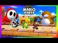 Super Mario Party Minigames #509 Goomba vs Koopa troopa vs Shy guy vs Monty mole