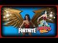 Fortnite playing as Wonder Woman Part 2 With Full Squad. HD
