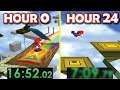 I spent 24 hours speedrunning one of the hardest levels in Super Mario 64 (24 hour Mario challenge)