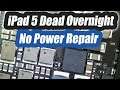 iPad 5 not turning on - No Power Repair - Weird 1 Amp Short Circuit