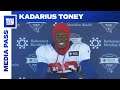 Kadarius Toney: 'I'm looking forward to the rest of the season' | New York Giants