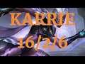 KARRIE 16 KILLS STILL OP - TOP 14 Mumuzao Gameplay - ML