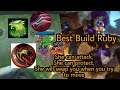 Ruby ML Best Build 2021, Ruby mlbb gameplay season 21 rank up