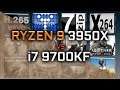 Ryzen 9 3950X vs i7 9700KF Benchmarks - 15 Tests