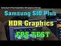 Samsung S10 Plus Pubg Mobile HDR graphics FPS Test