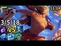 Taric Top vs Gwen - KR Master | Patch 11.14