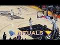 📺 Warriors rituals and handshakes pregame; JaVale McGee wishes fans Merry Christmas in Phoenix