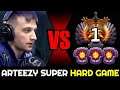 ARTEEZY Monkey King Super Hard Game — vs 3x Master Tier & TOP 1 MMR 7.28 Dota 2