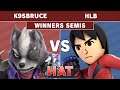 HAT 103 - TG | K9sBruce (Wolf) Vs. DCG | HLB (Mii Brawler) Winners Semis - Smash Ultimate