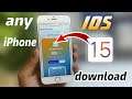 HOW TO Install iOS 15 Beta 1 Download - NO COMPUTER! (Get iOS 15 Profile) install ios 15 Beta in ios