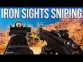 IRON SIGHTS SNIPING in Black Ops Cold War