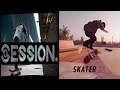 Jogos de skate Promissores (Skater XL e Session: Skateboard Sim Game) vale a pena acompanhar!!!