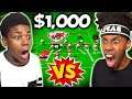 My Brother Played Against Me In Madden 22.. Winner Gets $1000!
