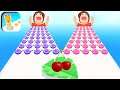 Pancake Run Game All Levels Mobile Walkthrough iOS,Android Gameplay Cakes Noob & Pro Level