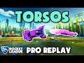 Torsos Pro Ranked 2v2 POV #125 - Rocket League Replays