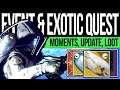Destiny 2 | NEW EXOTIC QUEST! Exodus BEGINS, Raids of Triumph, New Loot, DLC Reset, TRAILER (7 July)