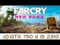Far Cry New Dawn GTX  750 TI I5 2310