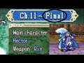 Fire Emblem 7 [Hector Hard Mode] Ironman - Final Chapter "Thoughts about My Units" (Stream #26)