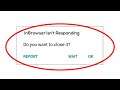 Fix inBrowser App Not Responding Error in Android & Ios - inBrowser Not Responding Problem