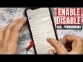 How to Enable and Disable Call Forwarding in iPhone