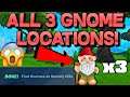 HOW TO FIND *ALL* 3 GNOME LOCATIONS IN FORTNITE SEASON 3!