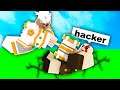 I became a "HACKER" with the JADE KIT in Roblox Bedwars..