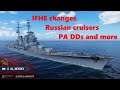 IFHE changes + NEW Russian ships + PA DDs and more