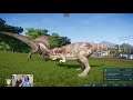 Jurassic world evolution : PC: chilling with dinos continued