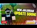 🔴 [LIVE] NEW UPDATE SOON.. CARS BEING REMOVED?! | JAILBREAK MINIGAMES!! | Roblox Livestream 🔴