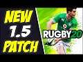 *NEW* PATCH UPDATE 1.5 in Rugby 20 (Most Requested Features Added - Rugby 20 Patch Notes)