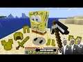 What if you Break Spongebob Block in Minecraft - Coffin Meme