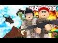 2 PLAYER CONSTRUINDO UMA BASE MILITAR no ROBLOX → Two Player Military Tycoon (ft. Gamermais) 🎮