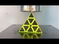 Crushing Crunchy & Soft Things by Press! EXPERIMENT: Hydraulic Press vs Black Pyramid Rubik's Cube