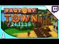 FACTORY TOWN | Stream - Let's Play Factory Town Gameplay part 1
