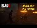 How To Kill Micah in Return For Money Ending PS4 Version Red Dead Redemption 2
