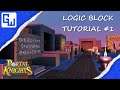 Logic Block Basics in TopCat's Tutorial World! - Portal Knights 1.7.2