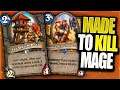 Made to Kill No Minion Mage | Aggro Secret Paladin | Forged in the Barrens | Hearthstone