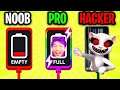 NOOB vs PRO vs HACKER In RECHARGE PLEASE!? (ADAM'S DATE CALLS HIS PHONE! *MAX LEVEL LANKYBOX PRANK*)