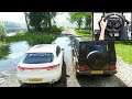 Porsche Macan Turbo & Mercedes-AMG G65 - Forza Horizon 4 Online | Logitech g29 gameplay