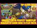 SAVAGE ! THIS IS HOW TO PLAY FREYA ! Mobile Legends Top Global Freya Gameplay By Mikasa 2.0