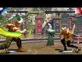 STREET FIGHTER V: Dry Guile Combat Vs Karin continues