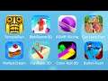 Temple Run,Blob Runner 3D,ASMR Slicing,Cat Hero Run,Perfect Cream,Fun Race 3D,Color Roll,Bullet Rush