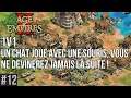 Age of Empires II - #12 1v1, Un chat joue avec une souris, vous ne devinerez jamais la suite !
