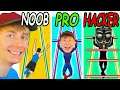 Can I Go NOOB vs PRO vs HACKER in ROOF RAILS (MAX LEVEL)