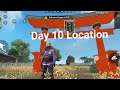 Day 10 Treasure Box Location || Free fire Fabled Fox || Itz Soul YT
