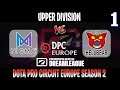 DreamLeague S15 DPC EU | Nigma vs HellBear Game 1 | Bo3 | Upper Division | DOTA 2 LIVE