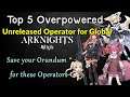My Top 5 most OP unreleased Operator for Global