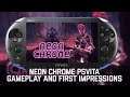 Neon Chrome on PSVita - First Impressions and Gameplay