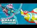 NEW KRAKEN SQUID vs SHARKELEON (HUNGRY SHARK EVOLUTION)